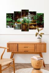 Manzara 5 Parçalı Mdf Tablo 60 x 100