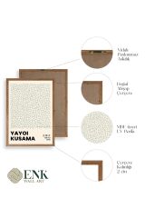 Yayoi Kusama Ahşap Çerçeveli Tablo 17 x 23