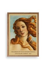 Kadın Ahşap Çerçeveli Tablo 17 x 23