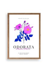 Çiçek Ahşap Çerçeveli Tablo 50 x 70