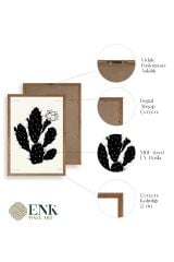 Modern Üçlü Ahşap Çerçeveli Tablo 50 x 70