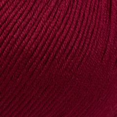 La Mia Mercerized Cotton Bordo El Örgü İpi - 23 - 33596