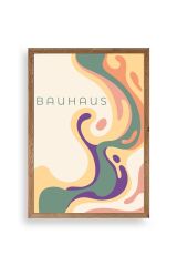 Bauhaus Ahşap Çerçeveli Tablo 30 x 42