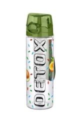 BUFFER® Tutma Saplı Kilitli Kendiliğinden Süzgeçli Kolay Taşınabilir Detoks Sporcu Diyet Matarası