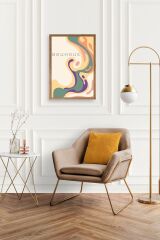 Bauhaus Ahşap Çerçeveli Tablo 17 x 23