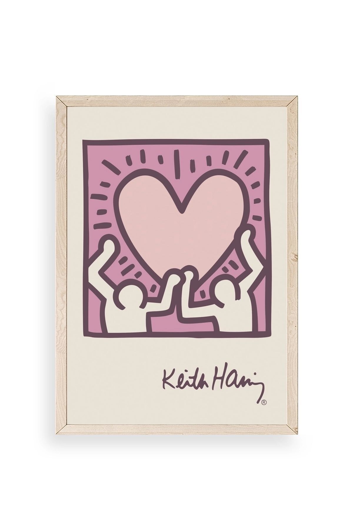 Keith H. Ahşap Çerçeveli Tablo 23 x 30