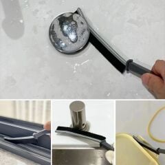 BUFFER® 2li Çok Amaçlı Multi Ince Temizlik Fırçası Derz Arası Banyo Mutfak Lavabo Detay Temizleme Fırçası