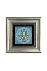 Fatma Ana Eli Çerçeveli Taş Tablo 20 cm