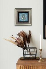 Fatma Ana Eli Çerçeveli Taş Tablo 20 cm