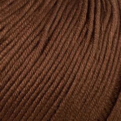 La Mia Mercerized Cotton Koyu Kahverengi El Örgü İpi - 228 - 33579