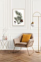 Çam Ahşap Çerçeveli Tablo 23 x 30