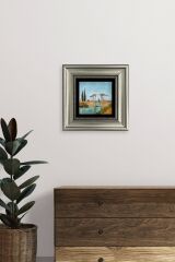 Van Gogh Çerçeveli Taş Tablo 20 cm