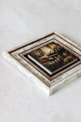 Piyano Çerçeveli Taş Tablo , Çerçeveli Taş Duvar Dekoru-enkcrcvtbl-00164 20 cm