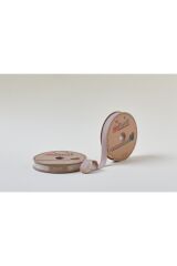 Biye Koton Katlı D57 Açık Kahve 2 cm 25 Metre %65 Koton %35 Polyester