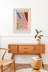 Modern Ahşap Çerçeveli Tablo 30 x 42