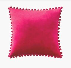 2'li ponponlu kırlent kılıf seti 40 x 40