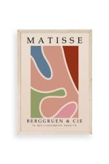 Modern Ahşap Çerçeveli Tablo 23 x 30