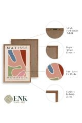 Modern Ahşap Çerçeveli Tablo 23 x 30