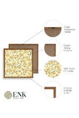 Dal Ahşap Çerçeveli Tablo 23 x 23