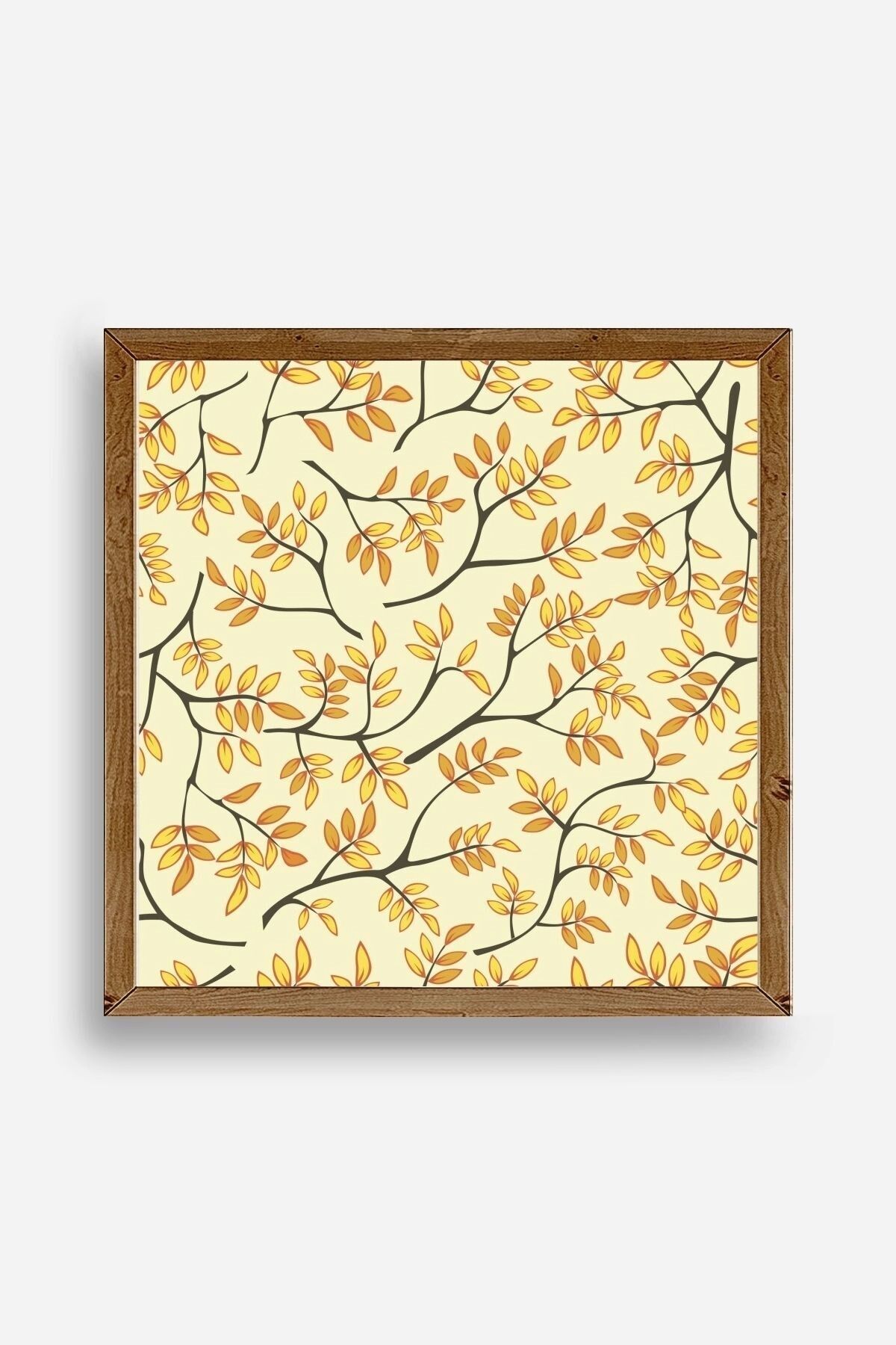 Dal Ahşap Çerçeveli Tablo 50 x 50