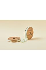 Biye Puanlı Katlı B05 Yeşil 2 cm 25 Metre %65 Koton %35 Polyester