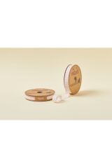 Biye Puanlı Katlı B06 Turuncu 2 cm 25 Metre %65 Koton %35 Polyester