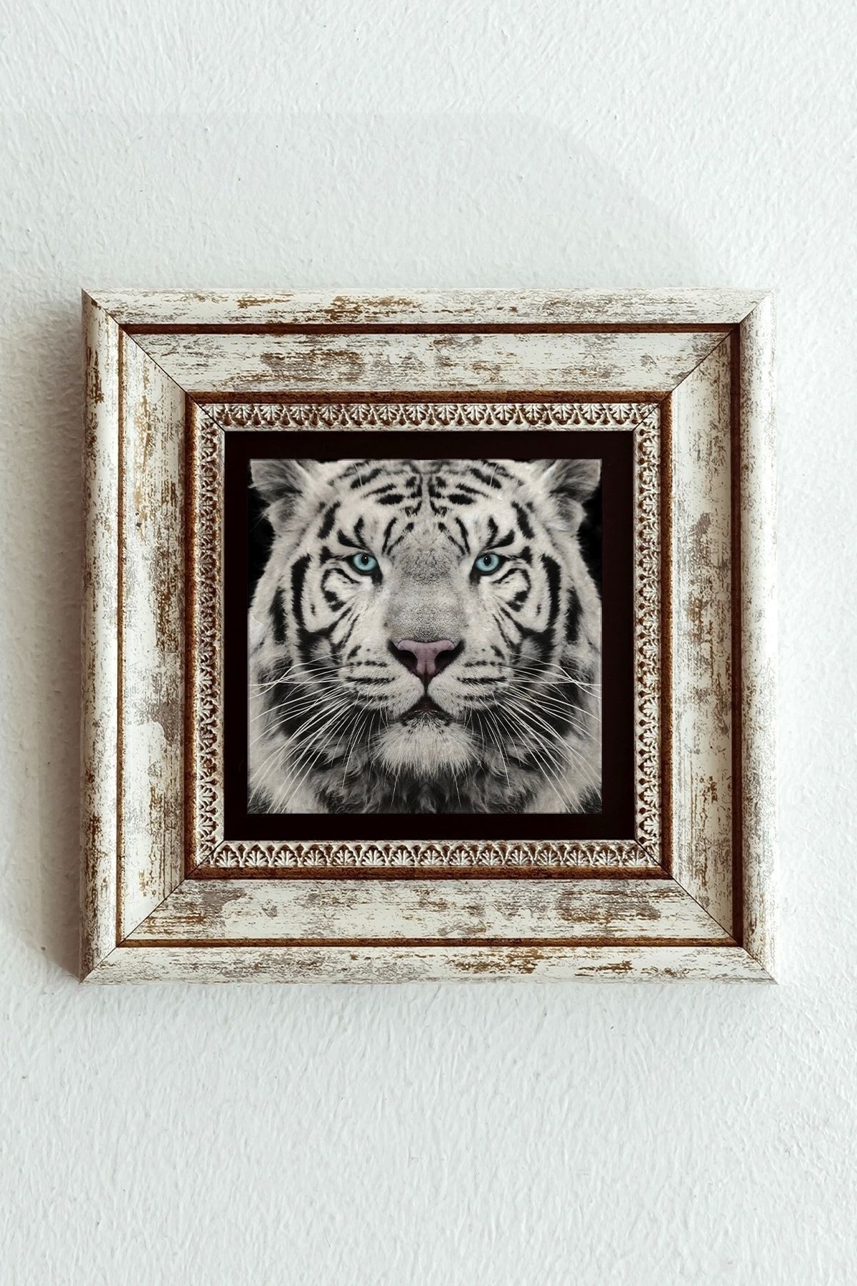 Çerçeveli Taş Tablo , Çerçeveli Taş Duvar Dekoru-enkcrcvtbl-00095 20 cm