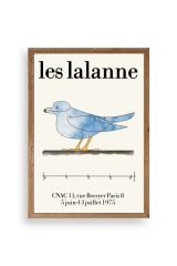 Les Lalanne Ahşap Çerçeveli Tablo 17 x 23