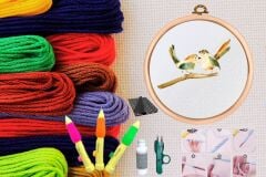 Punch Seti Nakış Seti Kasnaklı Kendin Yap Seti Seri 30