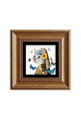 Van Gogh Çerçeveli Taş Tablo 20 cm