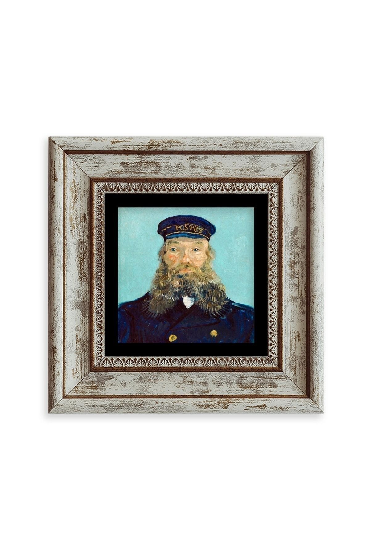 Van Gogh Çerçeveli Taş Tablo 20 cm
