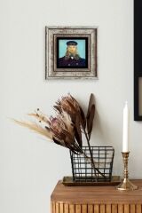 Van Gogh Çerçeveli Taş Tablo 20 cm