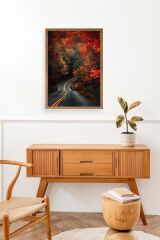 Manzara Ahşap Çerçeveli Tablo 30 x 42