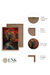 Manzara Ahşap Çerçeveli Tablo 23 x 30