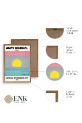 Andy Warhol Ahşap Çerçeveli Tablo 30 x 42