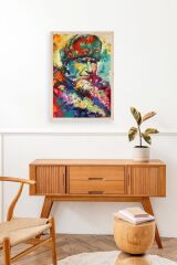 Atatürk Ahşap Çerçeveli Tablo 50 x 70