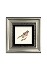 Kuş Çerçeveli Taş Tablo 20 cm