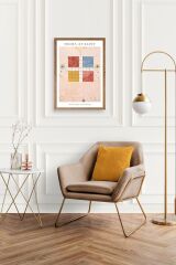 Hilma Af Klint Ahşap Çerçeveli Tablo 17 x 23