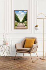 Manzara Ahşap Çerçeveli Tablo 50 x 70