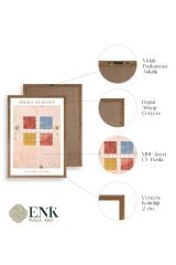 Hilma Af Klint Ahşap Çerçeveli Tablo 17 x 23