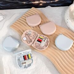 BUFFER® Çok Fonksiyonlu Mini Çanta Boy Seyahat Tipi Dikiş Seti