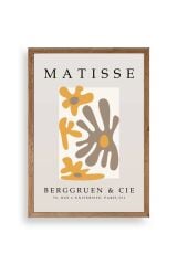 Modern Ahşap Çerçeveli Tablo 50 x 70