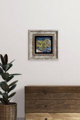 Van Gogh Çerçeveli Taş Tablo 20 cm