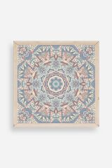 Mandala Ahşap Çerçeveli Tablo 42 x 42