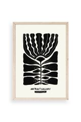 Modern Ahşap Çerçeveli Tablo 23 x 30