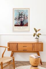 Claude Monet Ahşap Çerçeveli Tablo 30 x 42