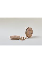 Biye Saten Katlı 033 Hardal 2 cm 25 Metre %100 Polyester