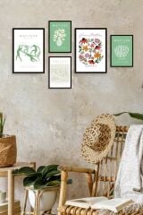 Matisse 5'li Tablo 30 x 40