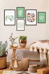 Matisse 5'li Tablo 30 x 40