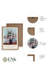 Claude Monet Ahşap Çerçeveli Tablo 17 x 23